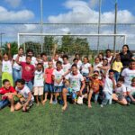 Projeto Viver Brincando promove manhã de futebol durante o recesso escolar